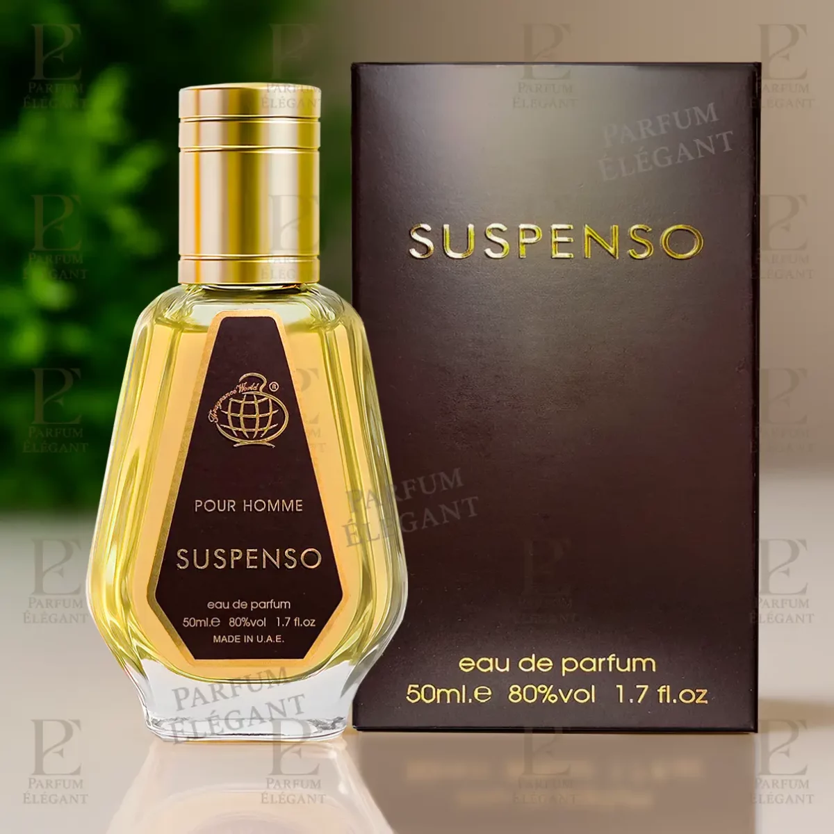 Une fragrance élégante & affirmée – Suspenso Parfum Homme dupe 50 ml